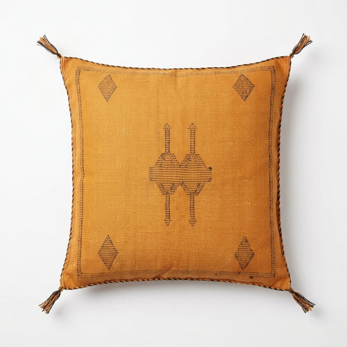 Amber Moroccan sabra pillow