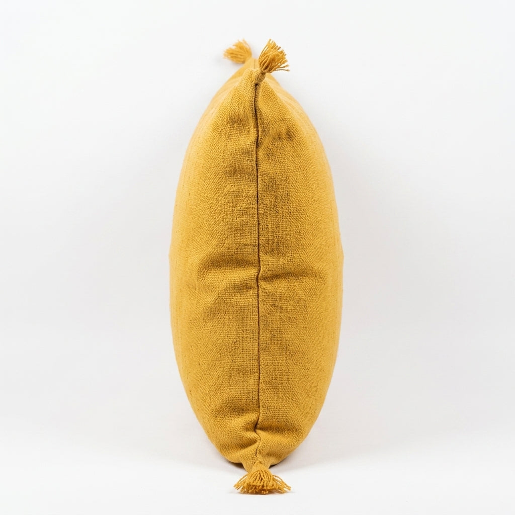 Mustard Moroccan sabra pillow