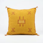 Mustard Moroccan sabra pillow
