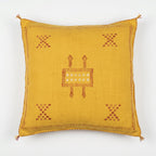Mustard Moroccan sabra pillow