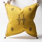 Golden Moroccan sabra pillow