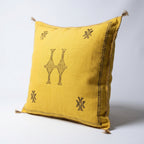 Golden Moroccan sabra pillow