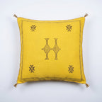 Golden Moroccan sabra pillow