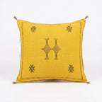Golden Moroccan sabra pillow