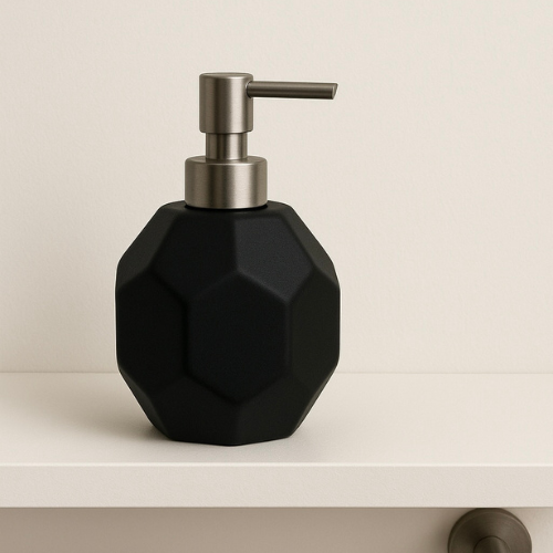 Ceramic Soap Dispenser – Refillable Pump Bottle