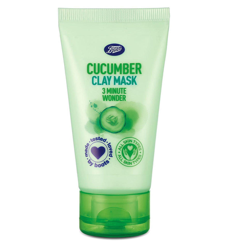 Boots-Cucumber 3 Minutes Clay Mask 50ml