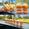 Emoji Dancing Head Doll Car Ornaments