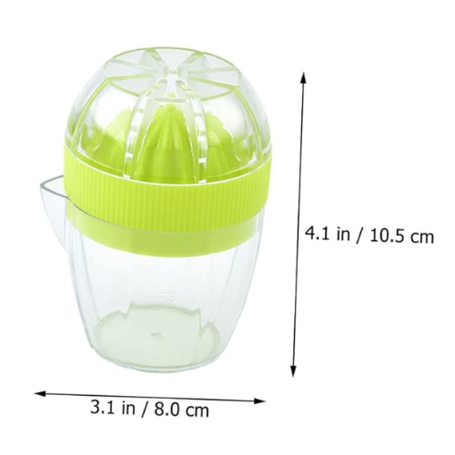 DANY HOME 2Pcs Manual Juice Maker Hand Press Portable Citrus Juicer