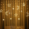 Star and Moon led string lights / curtain ligjts