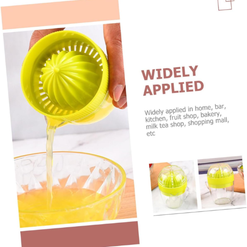 DANY HOME 2Pcs Manual Juice Maker Hand Press Portable Citrus Juicer