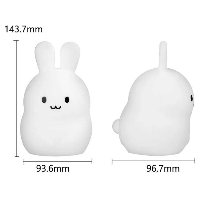 Rabbit silicon Lamp