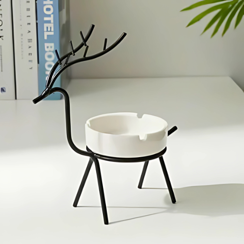 Deer Ashtray – Stylish & Modern Home Décor Piece