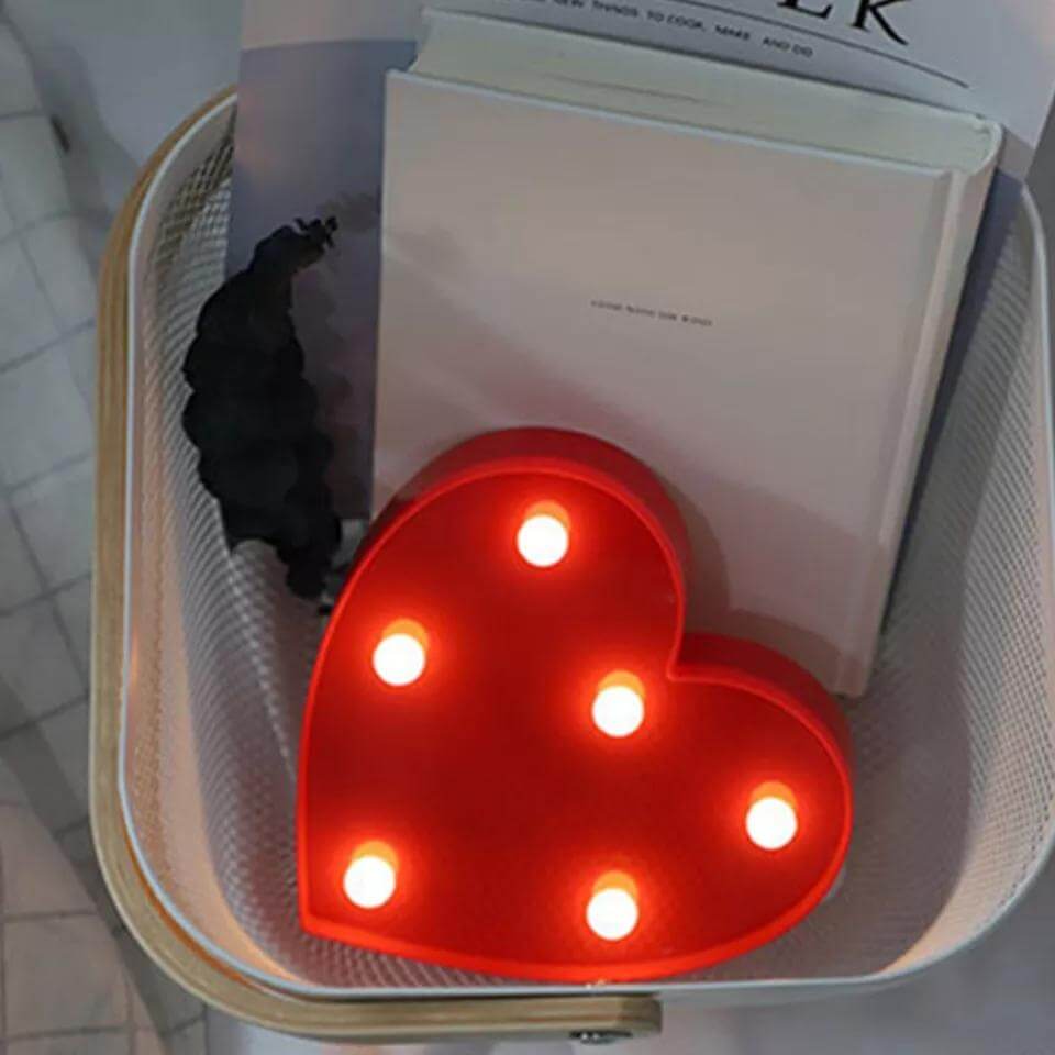 Heart LED Night Lamp