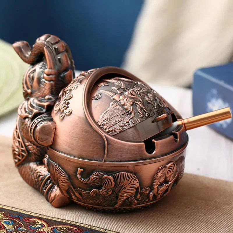 Vintage Elephant Ashtray
