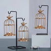 Golden Iron candle holder