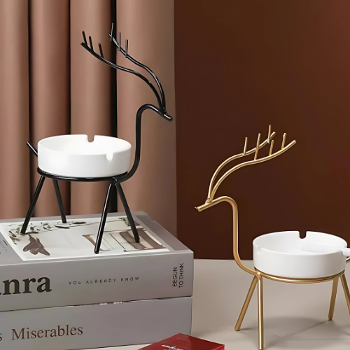 Deer Ashtray – Stylish & Modern Home Décor Piece