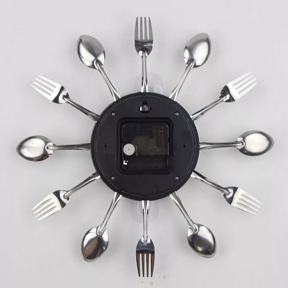 Cutlery Clock for kitchen