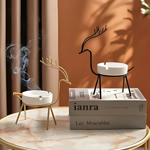 Deer Ashtray – Stylish & Modern Home Décor Piece