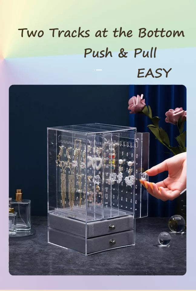 Acrylix Earing storage box