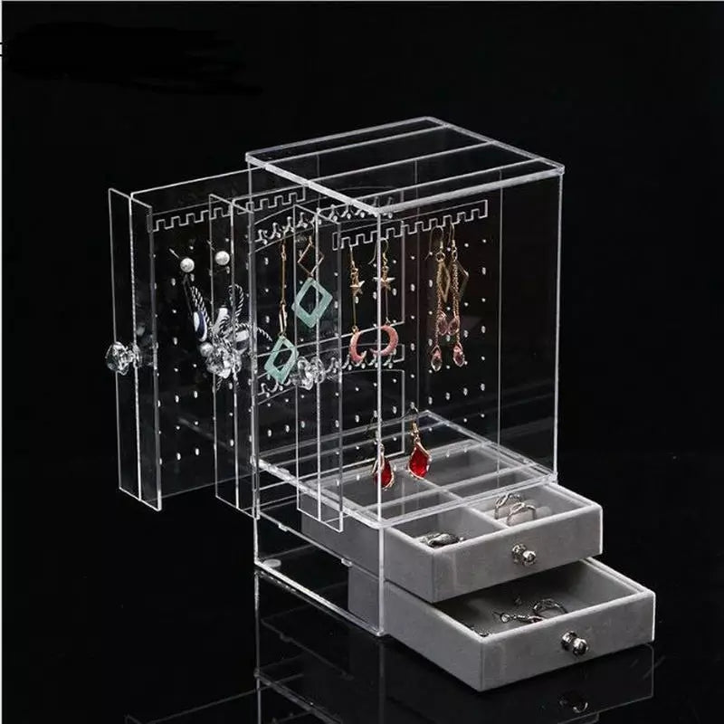 Acrylix Earing storage box