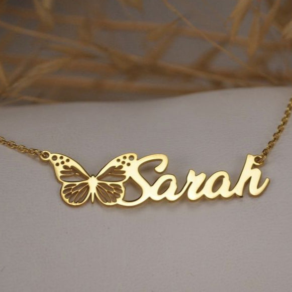 Sarah Name custom necklace
