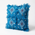 Ocean Berber Diamond Moroccan pillow cover 45x45 cm, studio photo