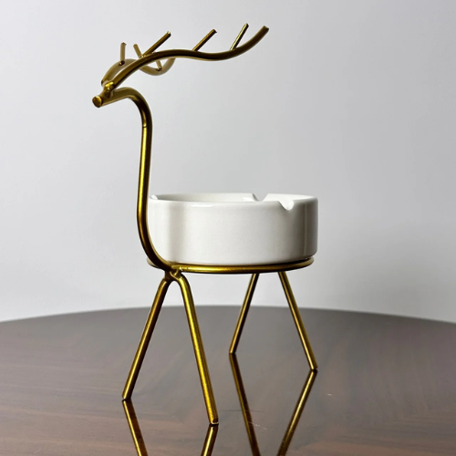Deer Ashtray – Stylish & Modern Home Décor Piece
