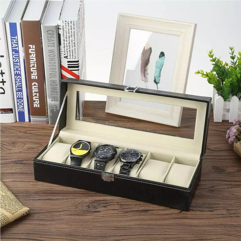 6 Grid Watches Organizer | Gift for Watches Lover