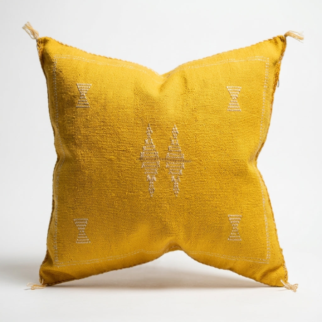 Marigold Moroccan sabra pillow