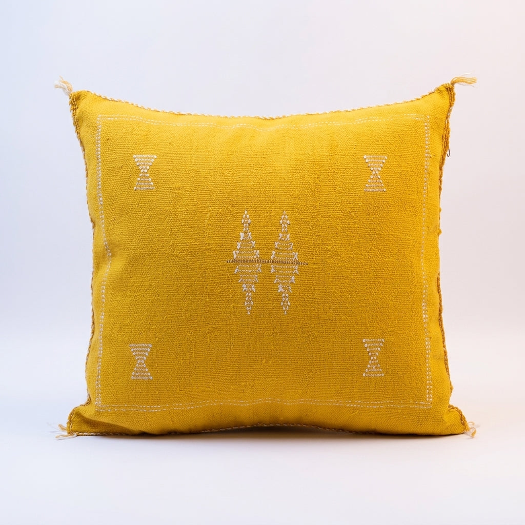 Marigold Moroccan sabra pillow