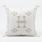 Ivory Moroccan sabra pillow