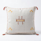 Cream Moroccan sabra pillow