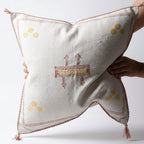Cream Moroccan sabra pillow