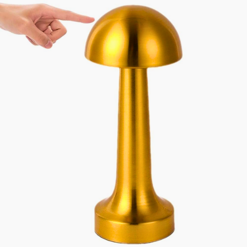 LED Touch Desk Table Lamp – Dimmable Mushroom Style (Rechargeable)