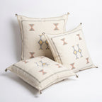 Ivory Moroccan sabra pillow