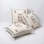 Ivory Moroccan sabra pillow