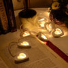Wooden Heart Led Lights
