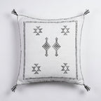 White Moroccan sabra pillow