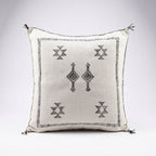 White Moroccan sabra pillow