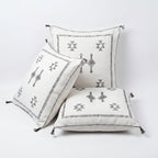 White Moroccan sabra pillow