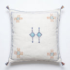 White Moroccan sabra pillow