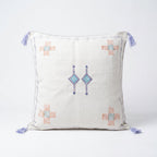 White Moroccan sabra pillow