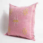 Pink Moroccan sabra pillow