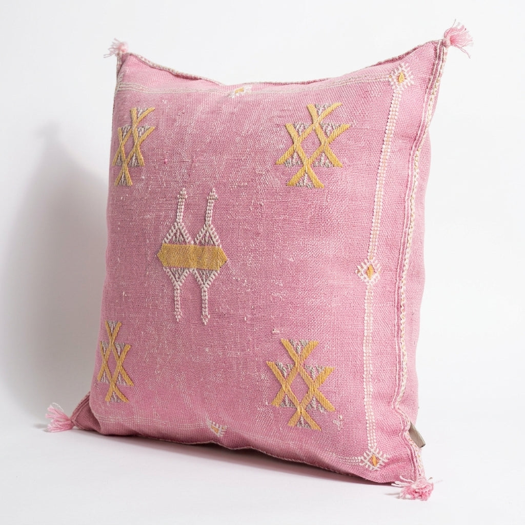 Pink Moroccan sabra pillow
