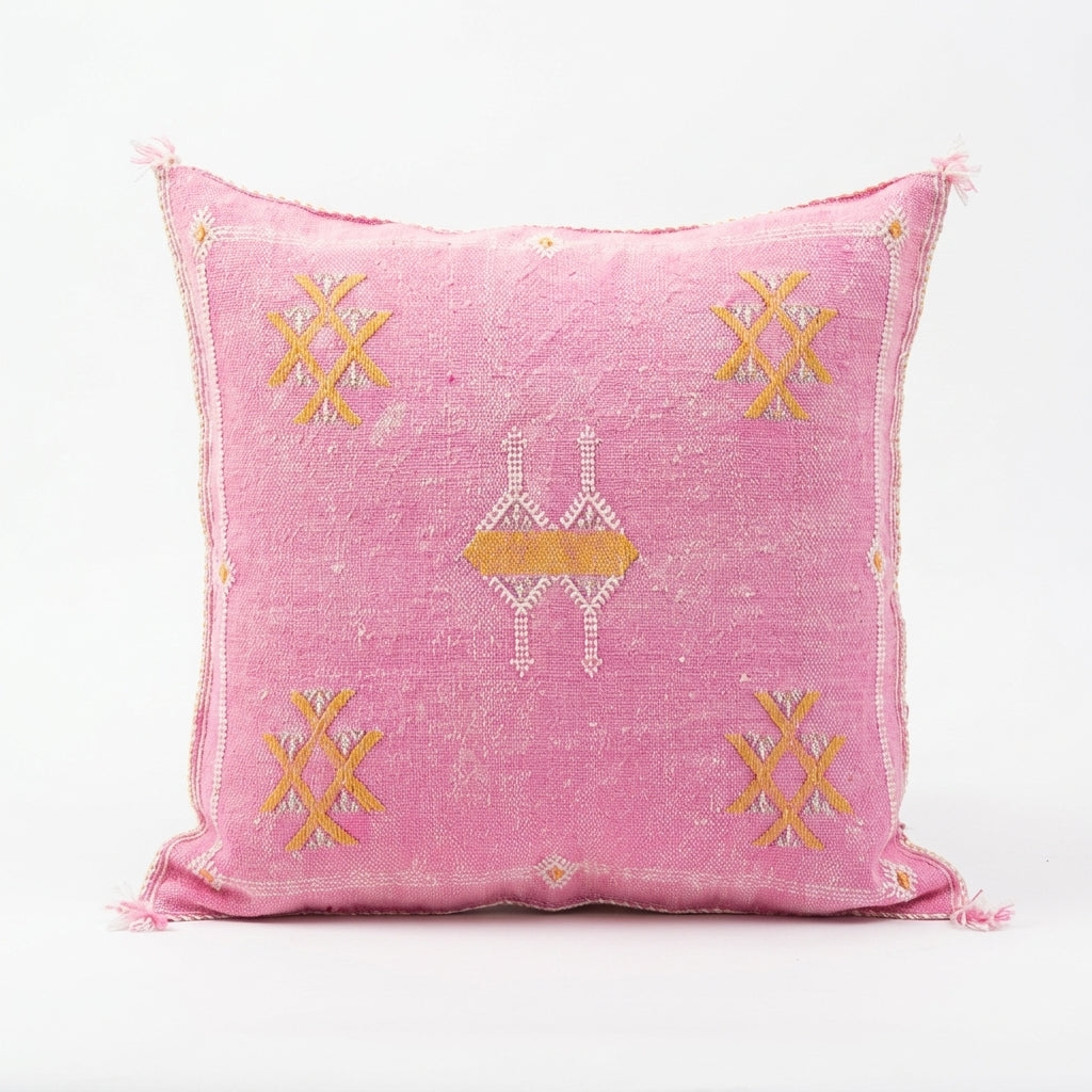 Pink Moroccan sabra pillow