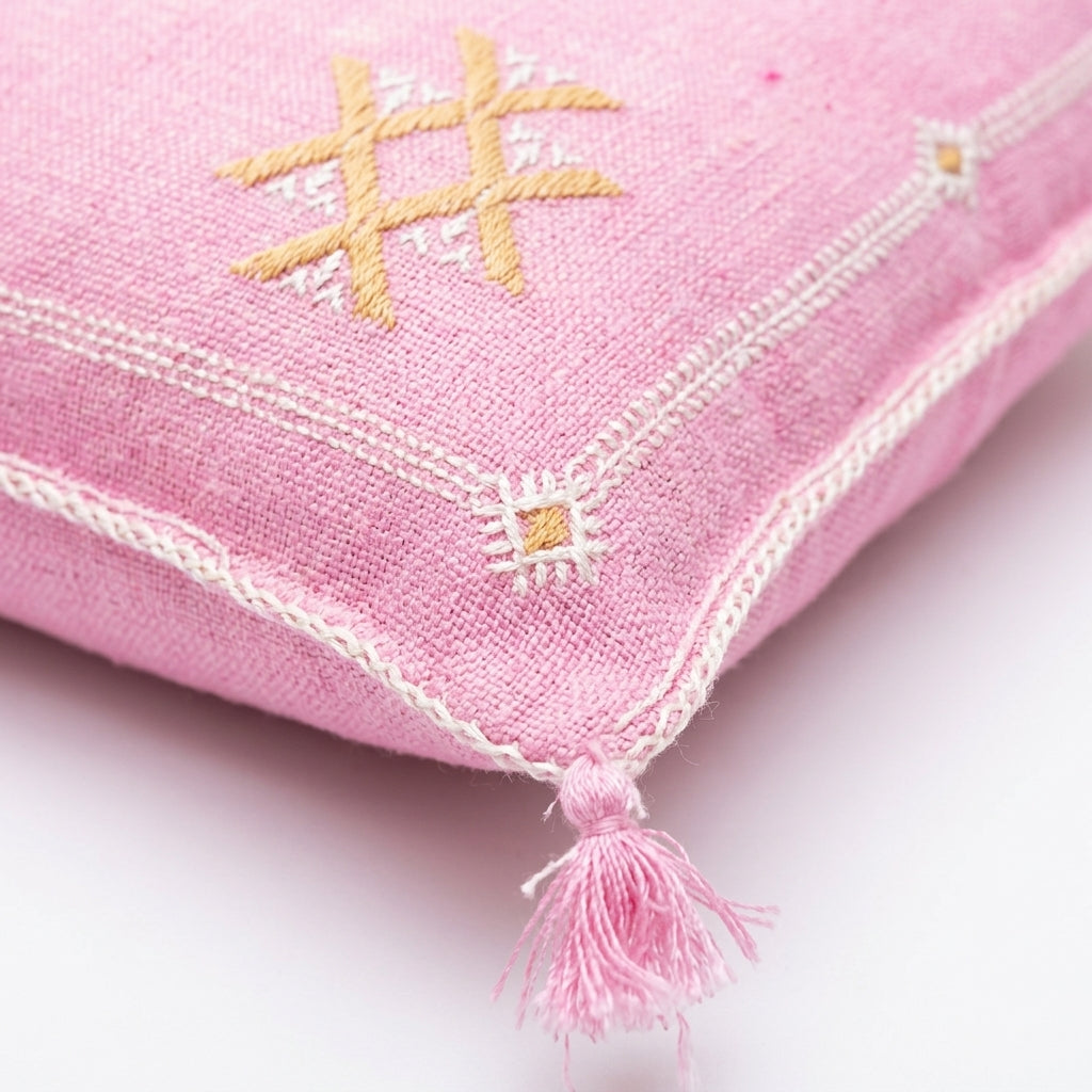 Pink Moroccan sabra pillow