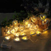 Wooden Heart Led Lights