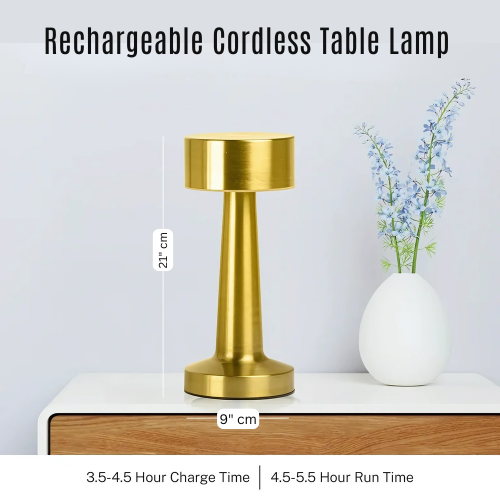 Padom Table Lamp – Modern Rechargeable Cordless LED Desk Lamp