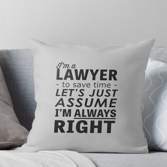 A Pillow for Lawyer
