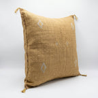 Caramel Moroccan sabra pillow